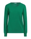 Malo Woman Sweater Green Size 12 Cashmere