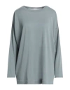 Malo Woman Sweater Grey Size Xs Cotton