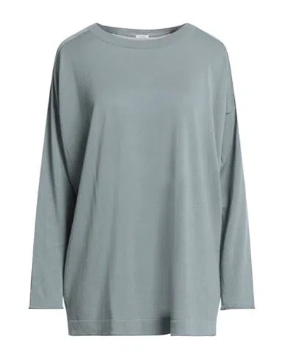 Malo Woman Sweater Grey Size Xs Cotton