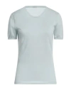 Malo Woman Sweater Light Grey Size 12 Cotton