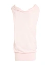 Malo Woman Sweater Light Pink Size 6 Cotton