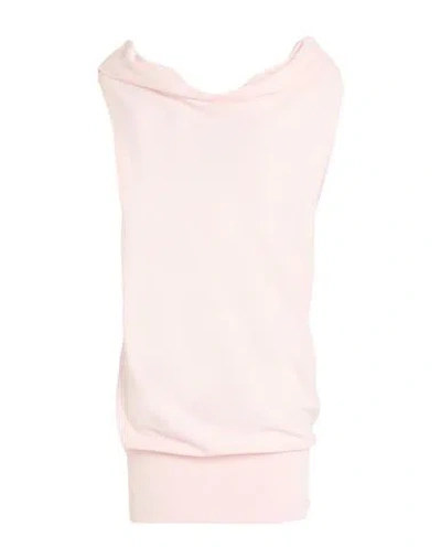 Malo Woman Sweater Light Pink Size 6 Cotton