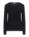 Malo Woman Sweater Midnight Blue Size 8 Cashmere