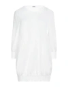 Malo Woman Sweater Off White Size 10 Cotton