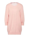 Malo Woman Sweater Pink Size 10 Cotton