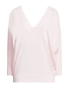 Malo Woman Sweater Pink Size M Cotton