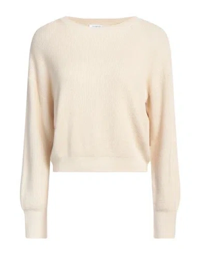 Malo Woman Sweater Sand Size S Linen, Cotton, Polyamide In Beige