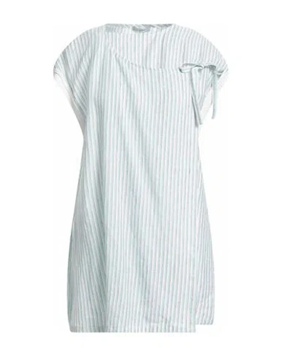 Malo Woman Top White Size 4 Linen