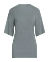 Malo Woman Turtleneck Lead Size 10 Cotton In Grey