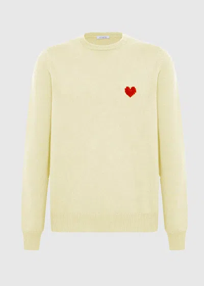 Malo Wool And Cashmere Crewneck Sweater In Neutral