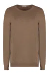 Malo Wool And Cashmere Sweater In Camel