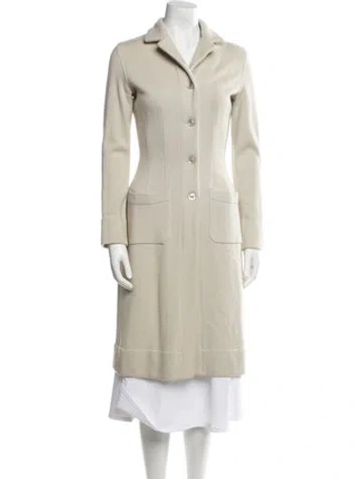 Pre-owned Malo Wool Vest In Neutral