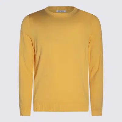 MALO MALO YELLOW COTTON KNITWEAR