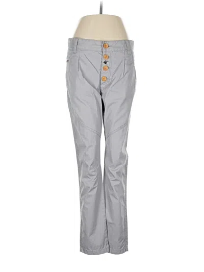 Pre-owned Maloja Casual Pants In Gray