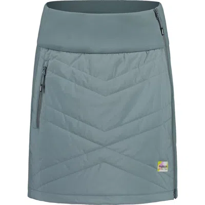 Maloja Hochfeilerm Ski Touring Puffer Skirt In Green