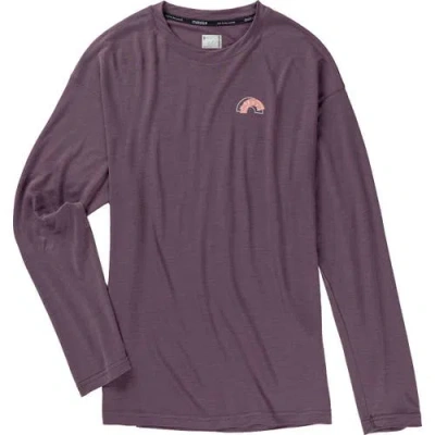 Maloja Wiestalm Mountain Long-sleeve Shirt In Purple