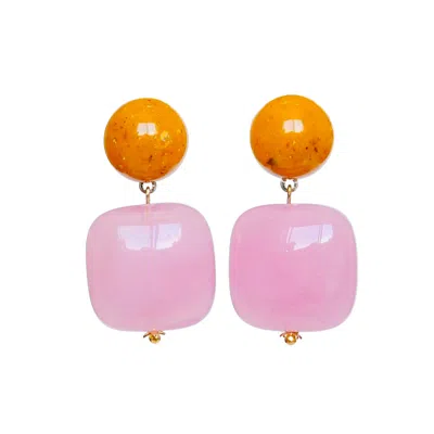 Malolo Jewelry Women's Pink / Yellow Minigami Sakura In Multi