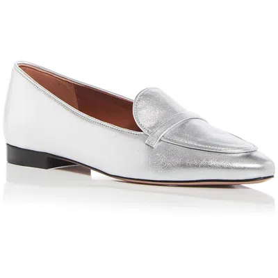 Malone Bruni Womens Slip On Flat Loafers In Multi