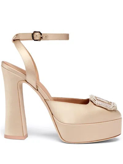 Malone Souliers Teese Pumps 125mm In Nude