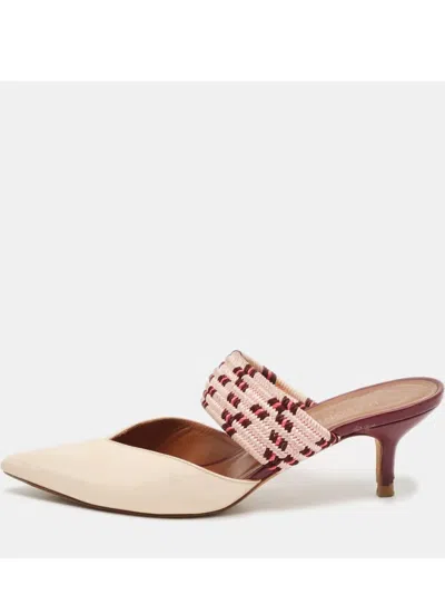 Pre-owned Malone Souliers 2023 60mm Maisie Mules