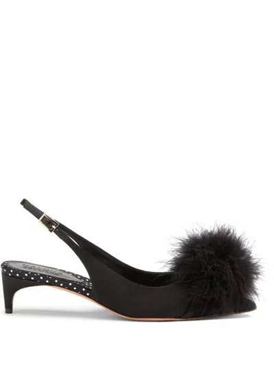 Malone Souliers 40mm Andrea Slingback Pumps In Black