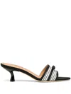 Malone Souliers 45mm Eloise Sandals In Black
