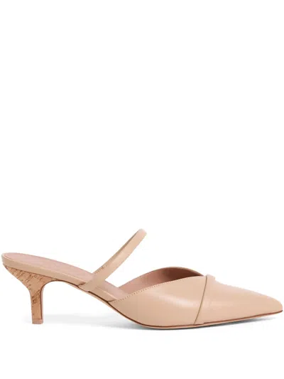 Malone Souliers 45mm Frankie Mules In Neutrals