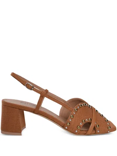 Malone Souliers 45mm Katarina Sandals In Braun