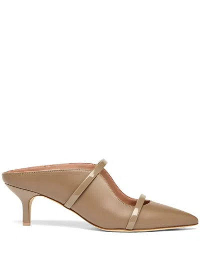 Malone Souliers Maureen Mules 45mm In Nude
