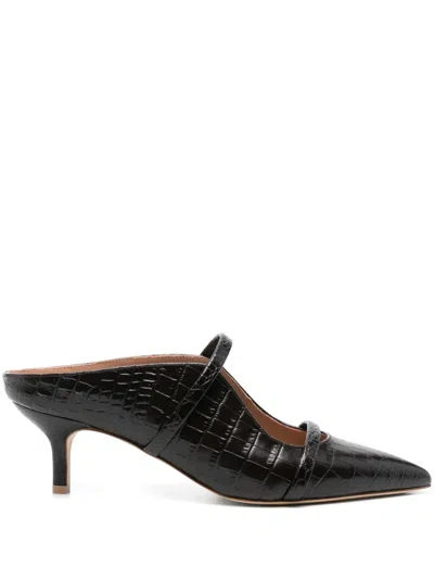 MALONE SOULIERS 60MM MAUREEN POINTED STRAP MULES