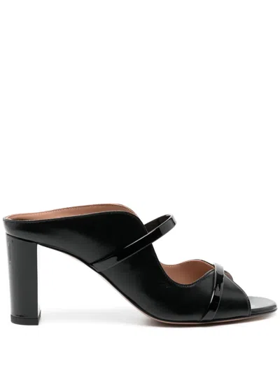 Malone Souliers 70mm Leather Sandals In Black