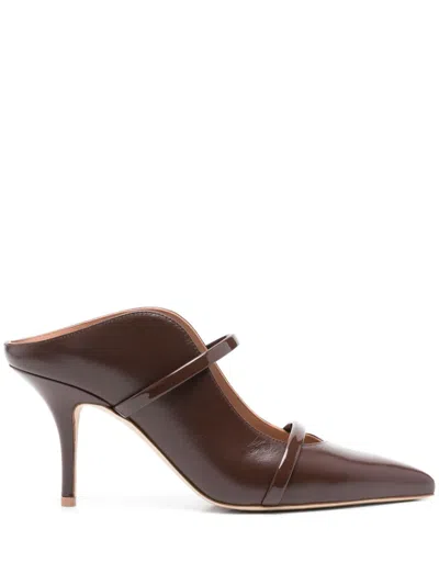 Malone Souliers 70mm Maureen Mules In Tobacco Tobacco