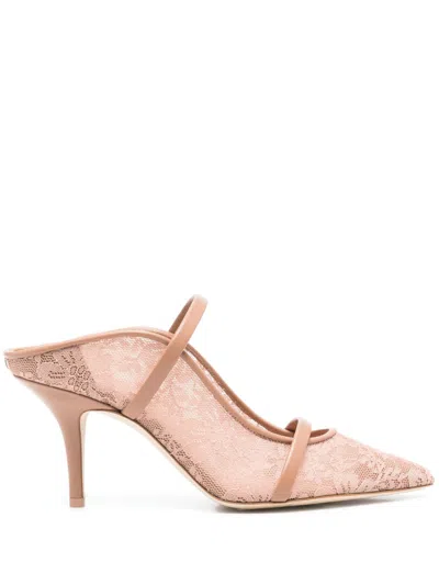 Malone Souliers 70mm Maureen Mules In Pink