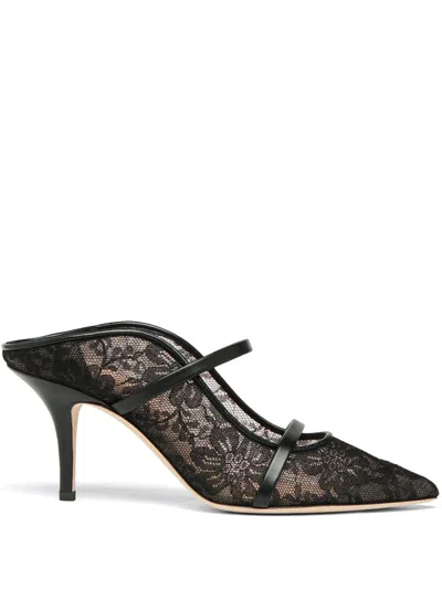 Malone Souliers Maureen Mules 70mm In Schwarz