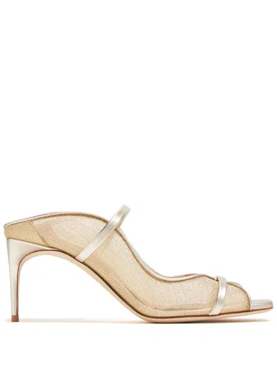 Malone Souliers Sandals In Rose Gold/rose Go