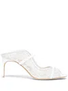 Malone Souliers Noah Mules 70mm In Weiss
