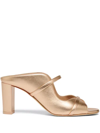 Malone Souliers 70mm Norah Mules In 金色