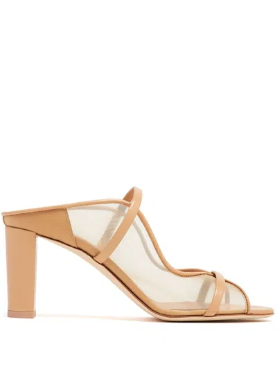 Malone Souliers 70mm Norah Mules In Neutrals