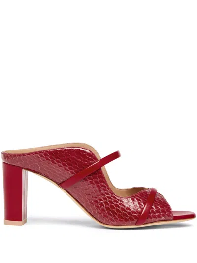 Malone Souliers Norah Mules 70mm In Rot