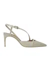 Malone Souliers 70mm Valeria Patent Leather Pumps In Nude