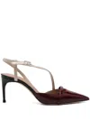 Malone Souliers Leather Shoes In Burgundy