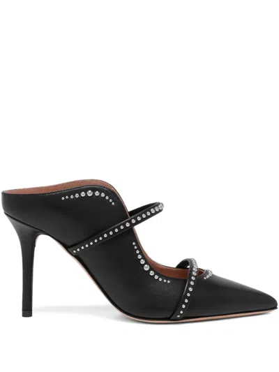 Malone Souliers 85mm Maureen Mules In Black