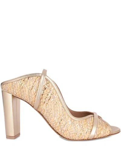 Malone Souliers 85mm Norah Sandals In Gold