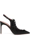 Malone Souliers Alessa 45mm Leather Pumps In Black