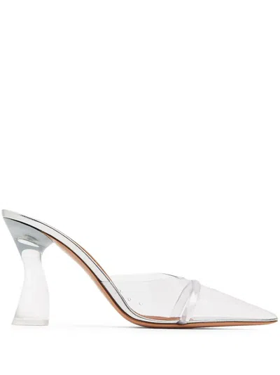 Malone Souliers 90mm Pointed-toe Mules In White