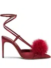 Malone Souliers 90mm Rafaella Slingback Pumps In Red