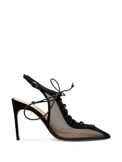 Malone Souliers Alia Lace-up Pumps In Black