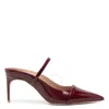 Malone Souliers Aurora 70mm Leather Mules In Red