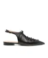 Malone Souliers Alia Ballet Flats In Black