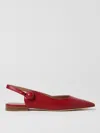 Malone Souliers Napa Leather Mule Pumps In Red